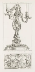 Livre de Chandeliers de Sculpture en Argent